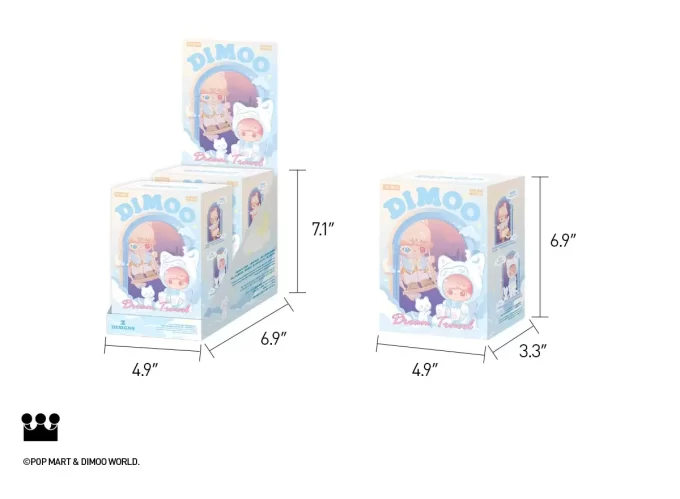 Figurină de acțiune DIMOO Dream Travel Series