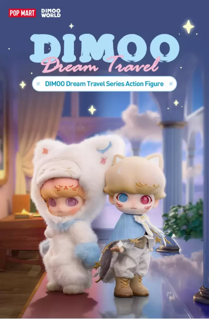 Figurină de acțiune DIMOO Dream Travel Series