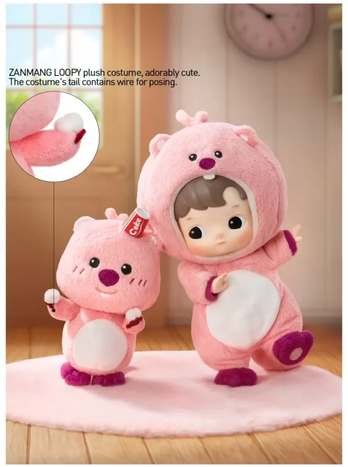 Figurină de acțiune HACIPUPU × ZANMANG LOOPY