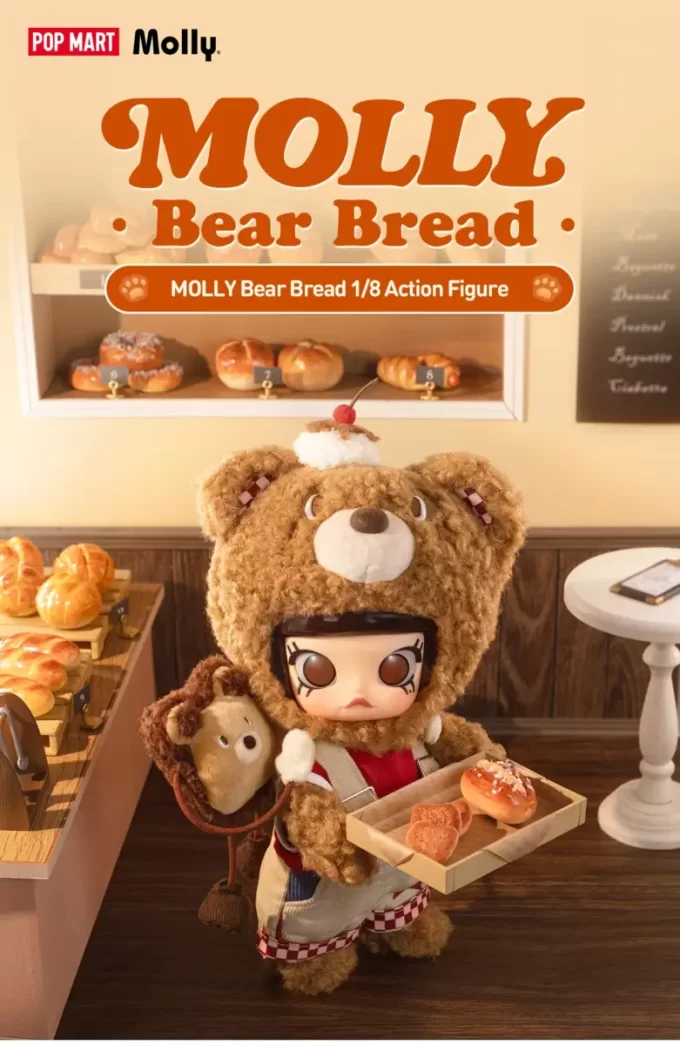 Figurină de acțiune MOLLY Bear Bread 1/8