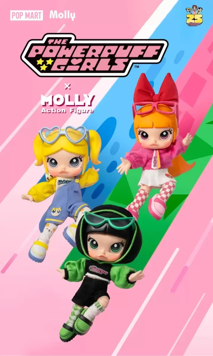 Figurină de acțiune MOLLY × Fetițele Powerpuff
