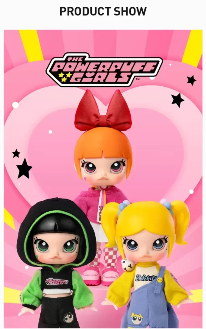 Figurină de acțiune MOLLY × Fetițele Powerpuff