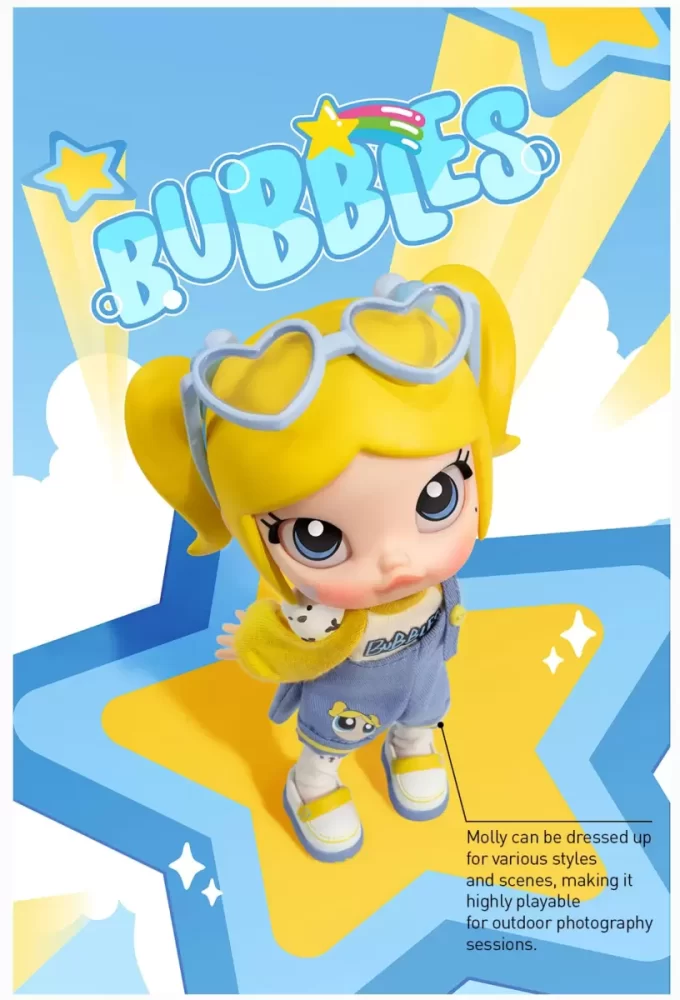 Figurină de acțiune MOLLY × Fetițele Powerpuff