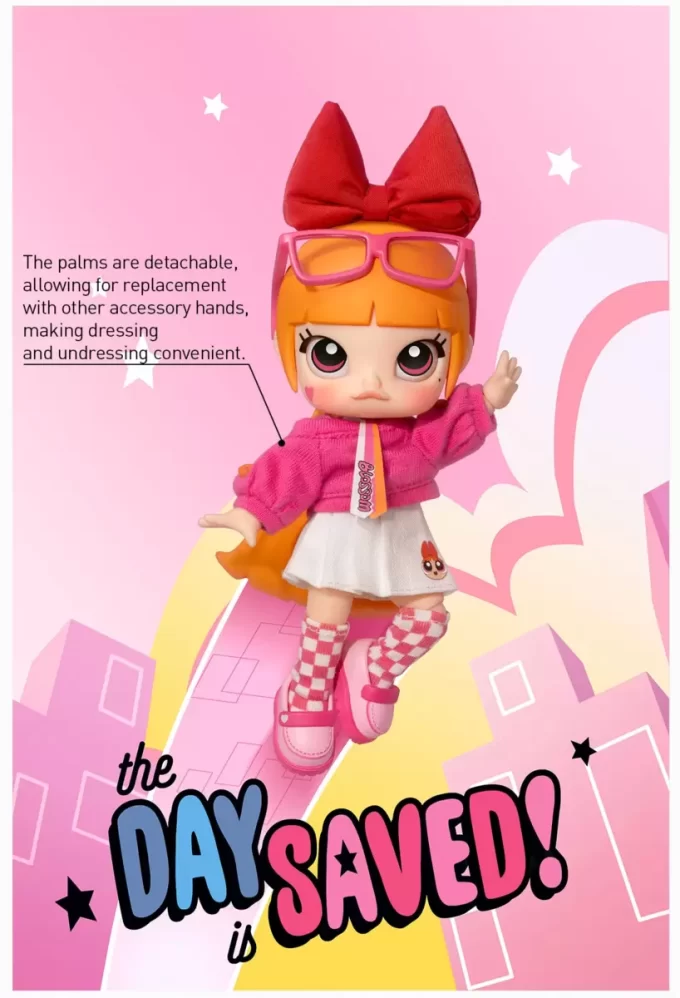 Figurină de acțiune MOLLY × Fetițele Powerpuff
