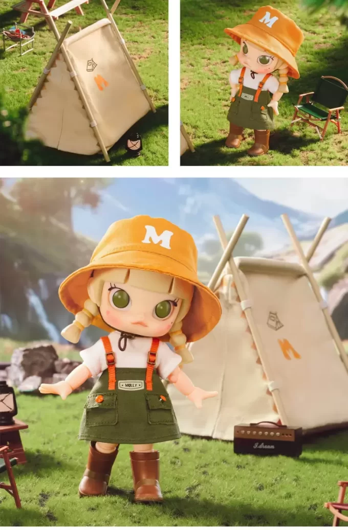 Figurină de acțiune MOLLY Go Camping