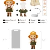 Figurină de acțiune MOLLY Go Camping