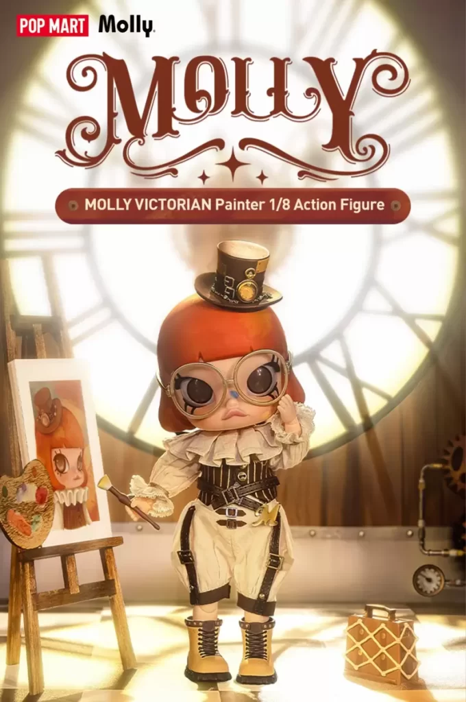 Figurină de acțiune MOLLY Pictoriță victoriană 1/8