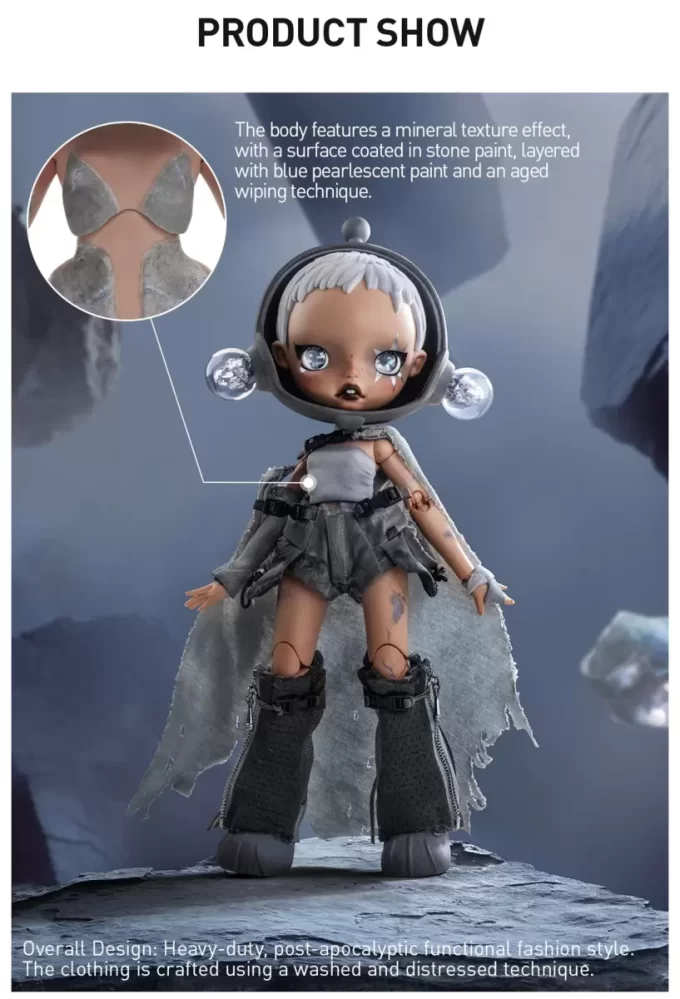 Figurină de acțiune SKULLPANDA × HAMCUS 1/6