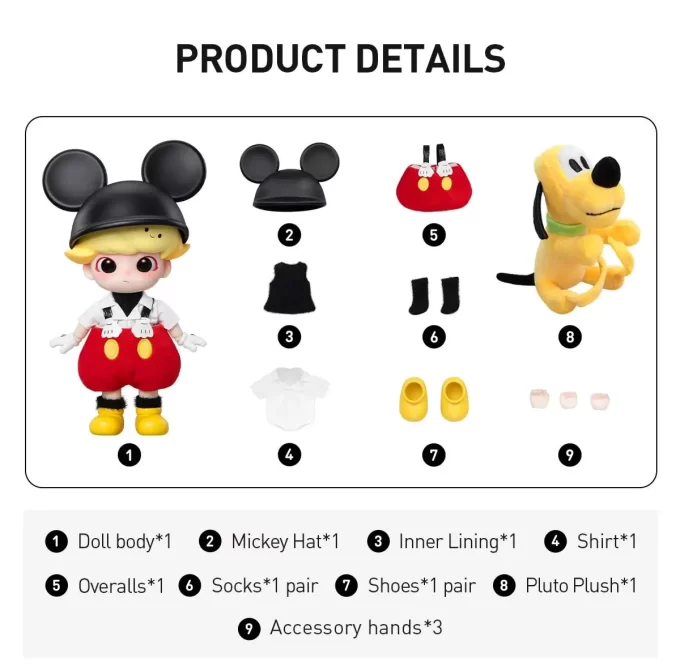 Figurină DIMOO MICKEY 1/8