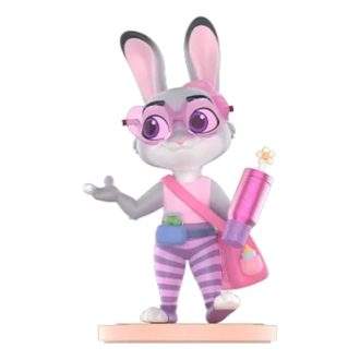 Figurină Disney Zootopia Next Adventure „Bling Bling Judy”