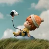Figurină Hirono × Snoopy