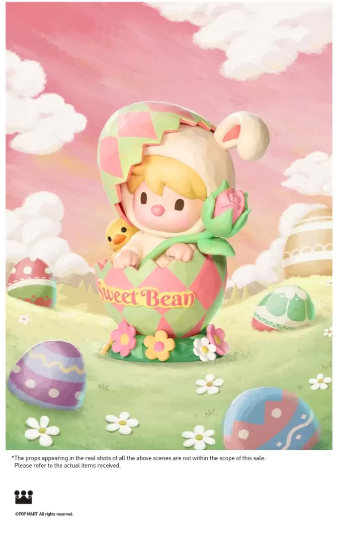Figurină Iepuraș de Paște cu Fasole Dulce