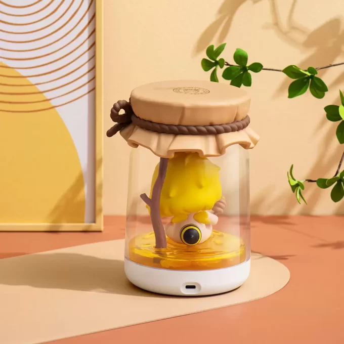 Figurină luminoasă HONEY BEEDY în formă de borcan