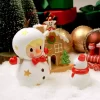 Figurină Om de Zăpadă Dulce cu Fasole
