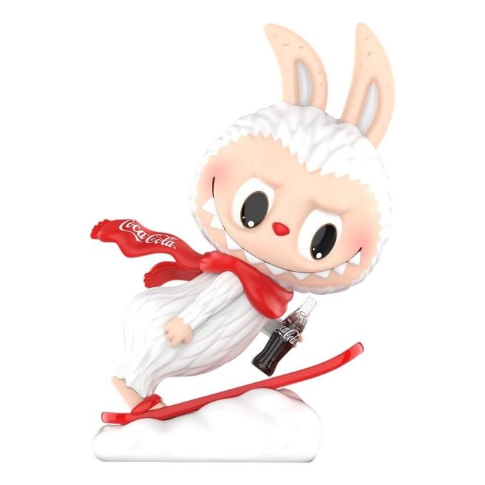 Figurină Pop Mart x Coca-Cola Monștrii Labubu „Muntele Înzăpezit”