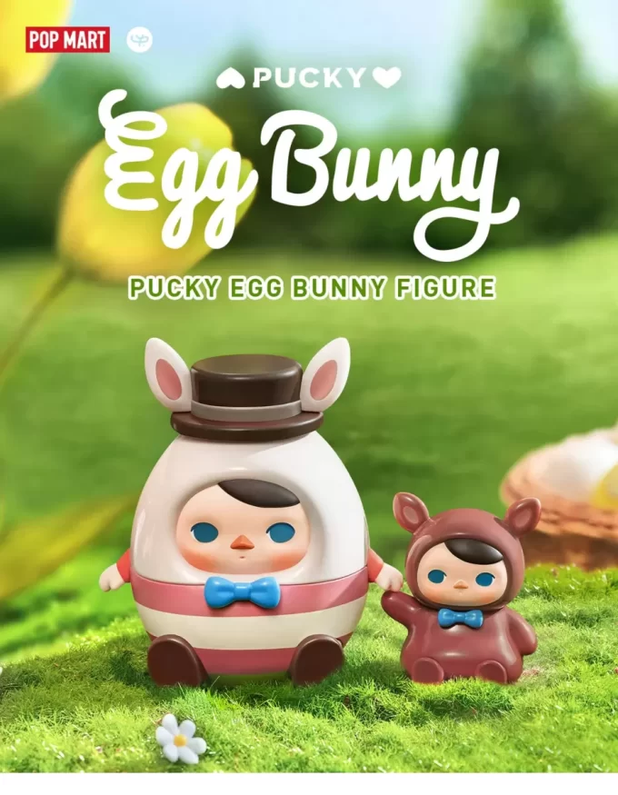 Figurină PUCKY Ou Iepuraș