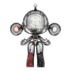 Figurină Skullpanda Mega Invincible Love de la Pop Mart x Clot 1000%