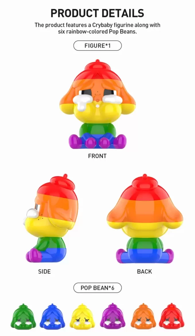 FIGURINA PARADEI PRIDE CRYBABY