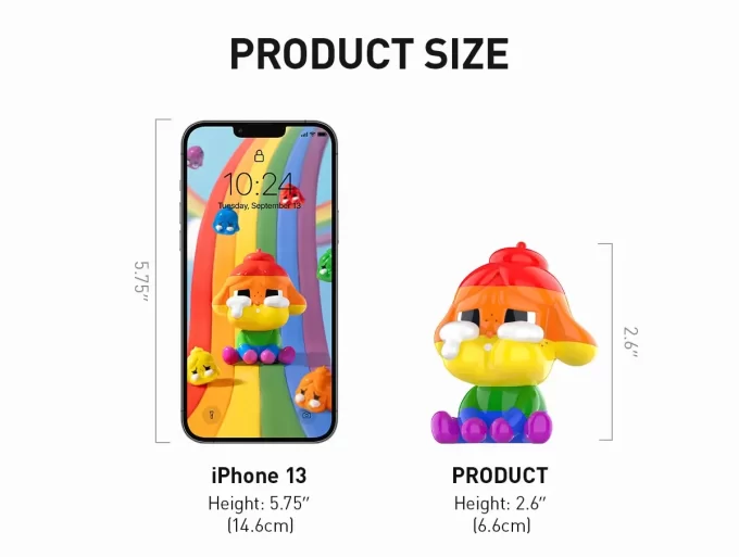 FIGURINA PARADEI PRIDE CRYBABY
