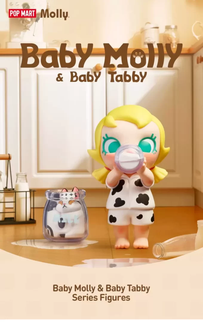 Figurine din seria Baby Molly și Baby Tabby