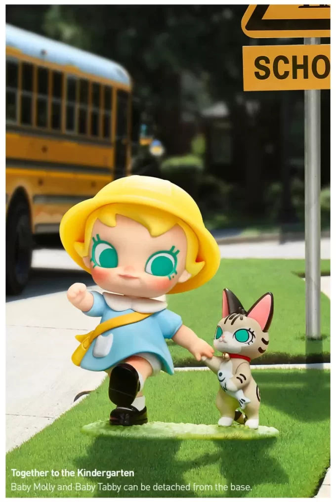 Figurine din seria Baby Molly și Baby Tabby