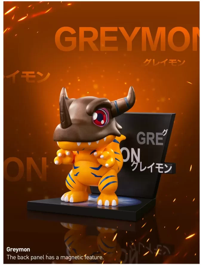 Figurine din seria Digimon Adventure cu magneți de frigider