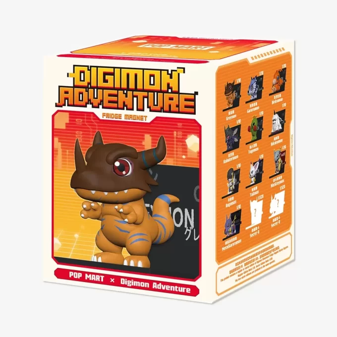 Figurine din seria Digimon Adventure cu magneți de frigider