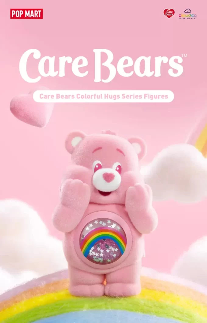 Figurine din seria Grijulii Ursuleților Îmbrățișări Colorate
