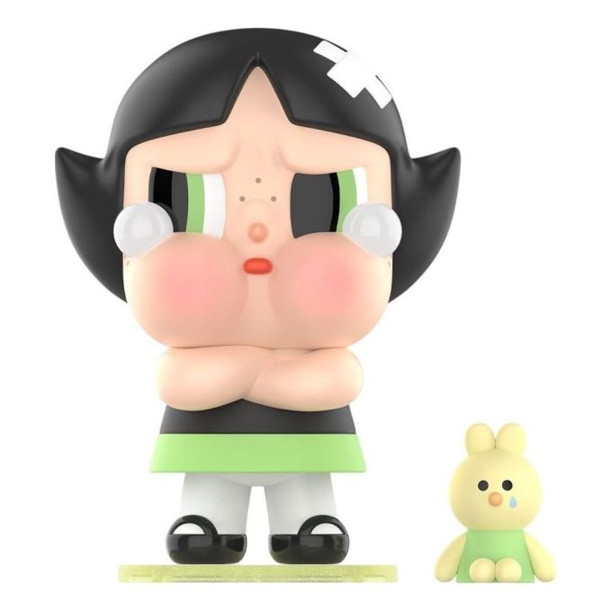 Figurine din vinil CryBaby Pop Mart x Powerpuff Girls „Butter Cup”