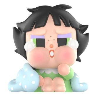 Figurine din vinil CryBaby Pop Mart x Powerpuff Girls „Sleep Butter Cup”