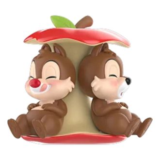 Figurine Disney Chip și Dale din seria Fun Loving Brother „Apple is Full”