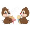 Figurine Disney Chip și Dale din seria Fun Loving Brother, ediție secretă „Cadou de schimb”