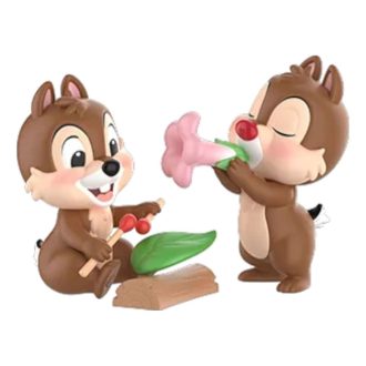 Figurine Disney Chip și Dale din seria Fun Loving Brother „Performanța în pădure”