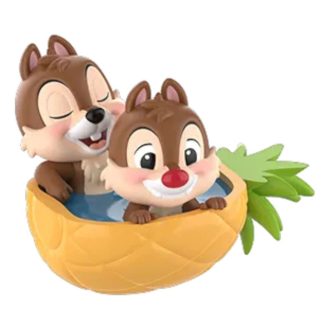 Figurine Disney Chip și Dale din seria Fun Loving Brother „Pineapple Pool”