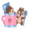 Figurine Disney Chip și Dale din seria Fun Loving Brother „Pisicuță ascunsă în ceașcă de ceai”