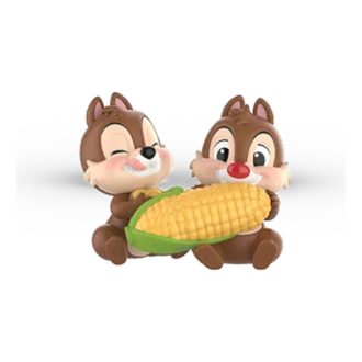 Figurine Disney Chip și Dale din seria Fun Loving Brother „Porumb delicios”
