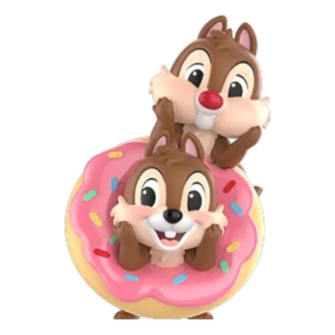 Figurine Disney Chip și Dale din seria Fun Loving Brother „Sweet Donut Bite”