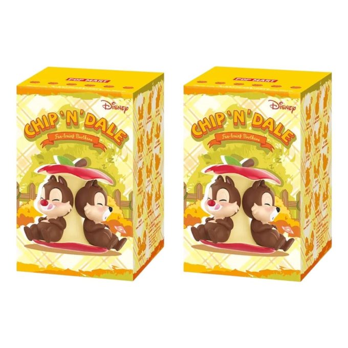 Figurine Disney Chip „N Dale Fun Loving Brother cu cutie sigilată (2 cutii oarbe)