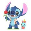 Figurine Disney Stitch la o întâlnire „Oferă flori”