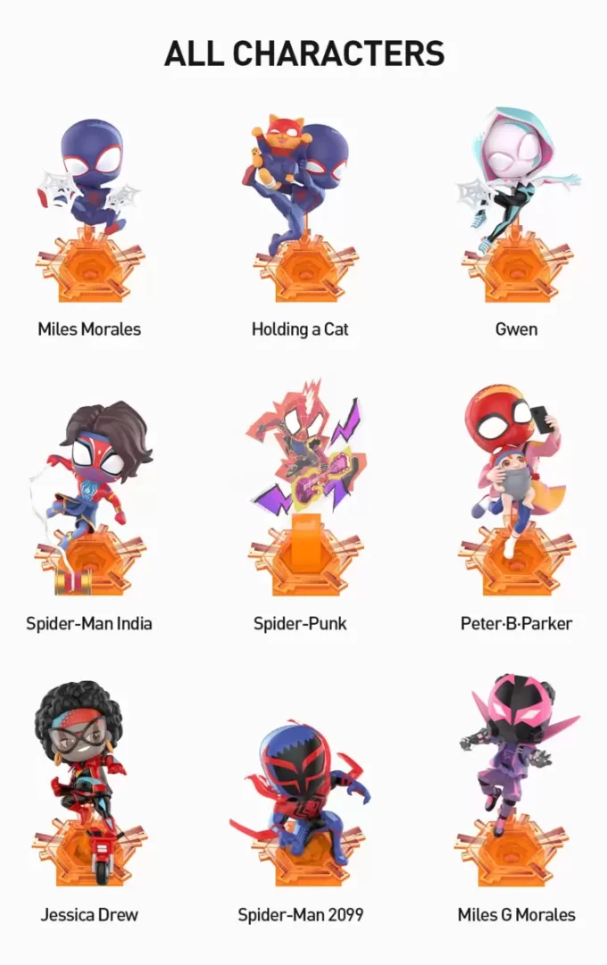 Figurine Marvel Spider-Man din seria Spider-Verse Figurine Marvel Spider-Man din seria Spider-Verse