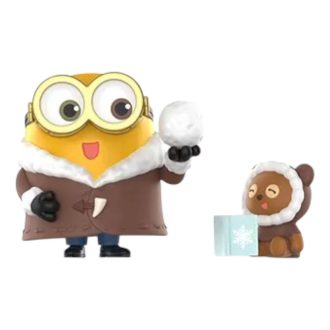 Figurine Minions Povești de culcare de Bob și Tim „Ghid de supraviețuire arctică”