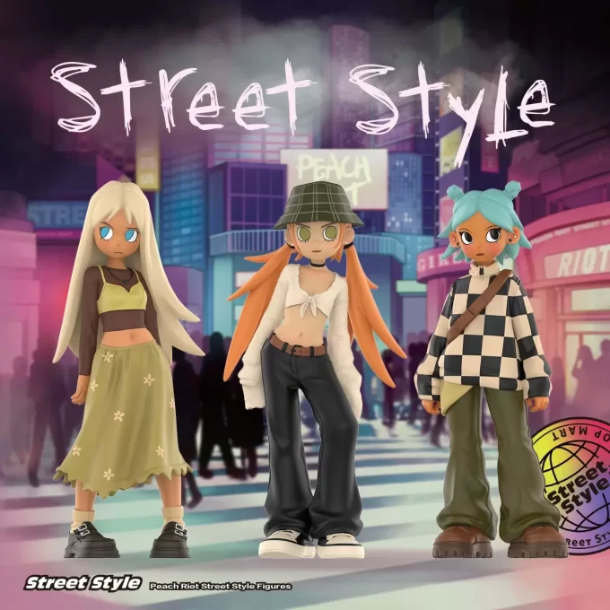 Figurine în stil stradal Peach Riot