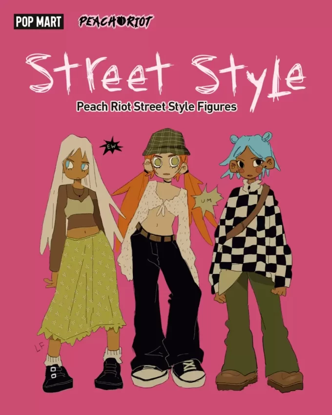 Figurine în stil stradal Peach Riot
