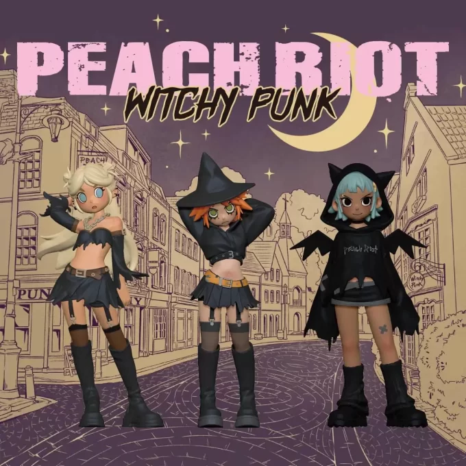 Figurine Peach Riot Witchy Punk
