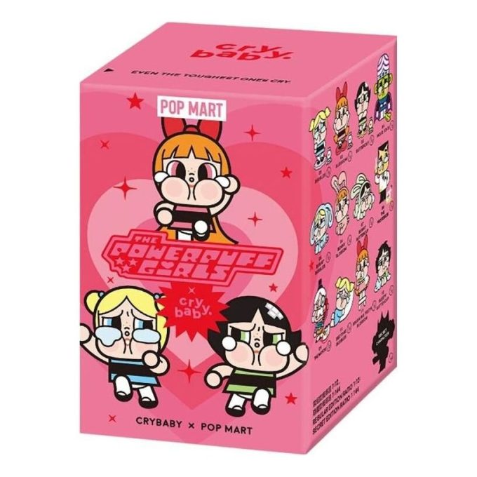 Figurine vinil Pop Mart x Powerpuff Girls CryBaby, cutie sigilată (1 cutie blindată)