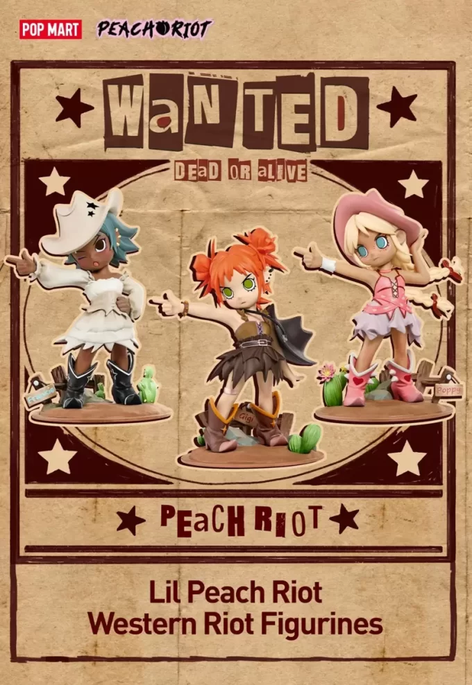 Figurine Western Riot Lil Peach Riot
