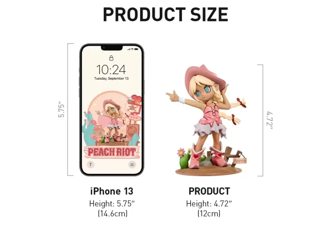 Figurine Western Riot Lil Peach Riot