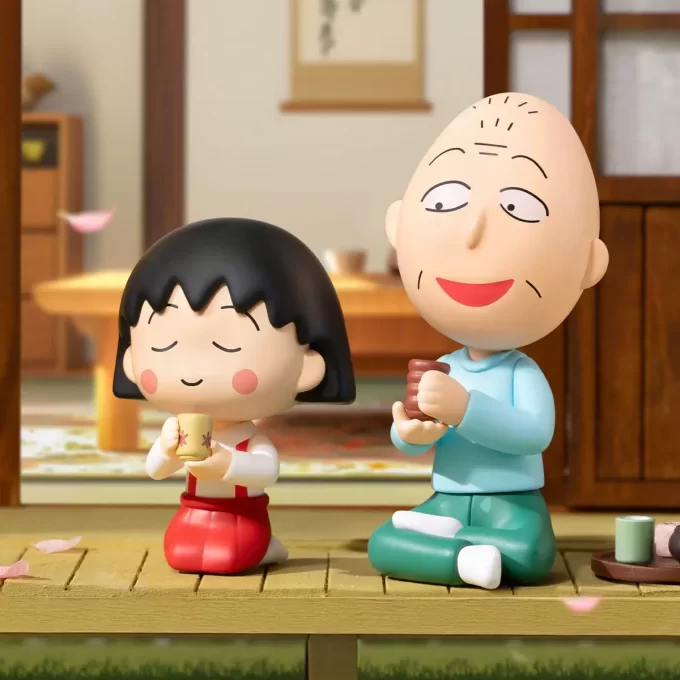 Figurinele din seria Chibi Maruko Chan din seria The Time With You