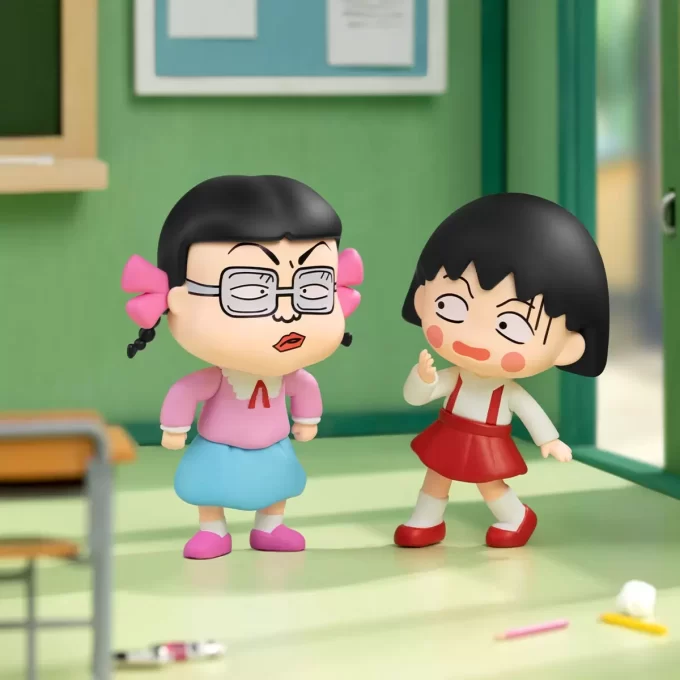 Figurinele din seria Chibi Maruko Chan din seria The Time With You