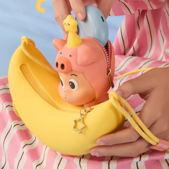 Geantă crossbody din silicon POP BEAN Pajama Party Twinkle